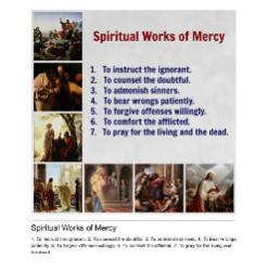 The 2 Great Commandments - Activity Sheet - Spiritual - Grade 6-8